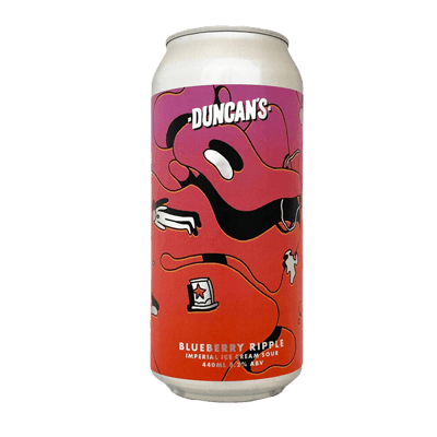 Duncan's Blueberry Ripple Imperial Ice Cream Sour