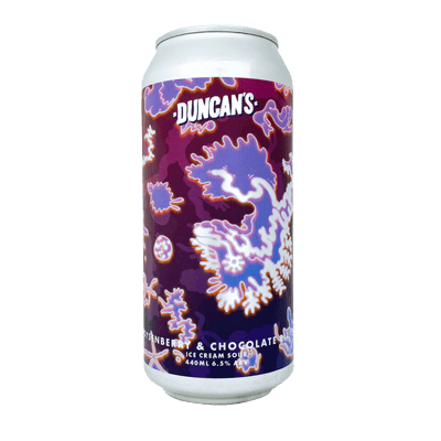 Duncan's Boysenberry & Chocolate Ripple Ice Cream Sour Ale