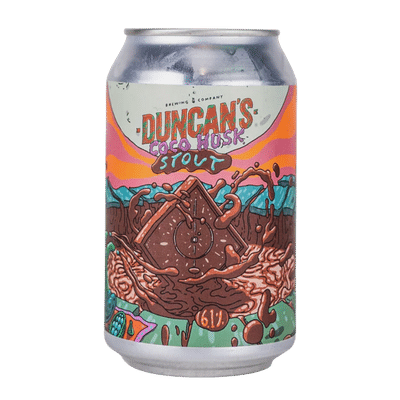 Duncan's Coco Husk Chocolate Stout 330ml Can