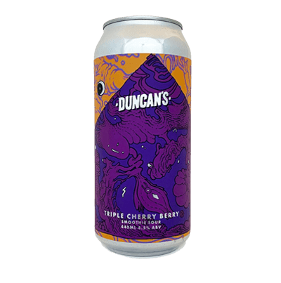 Duncan's Triple Cherry Berry Smoothie Sour 440ml Can