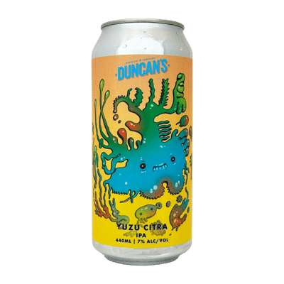 Duncan's Yuzu Citra Hazy IPA 440ml Can