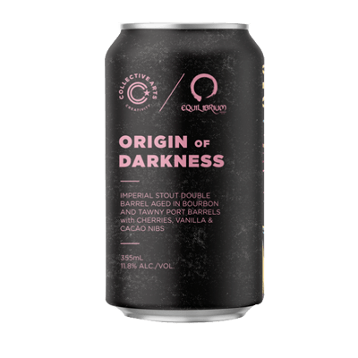 Collective Arts/Equilibrium Origin of Darkness Imperial Stout 355ml Can
