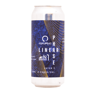 Equilibrium x Obercreek Brewing Co Linear Phase DIPA 473ml Can