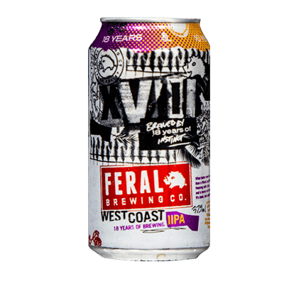 Feral Birthday West Coast 18 Years IIPA
