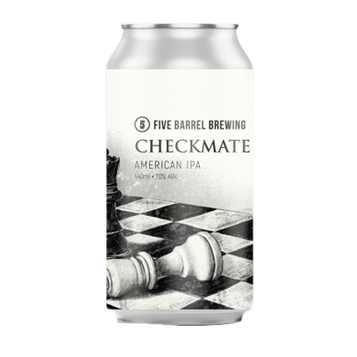 Five Barrel Checkmate IPA 440ml Can