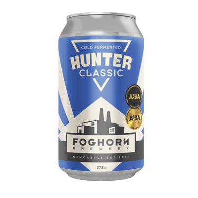 Foghorn Hunter Classic Kolsch 375ml Can