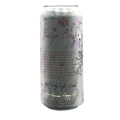 Foreign Object Mind Body NEIPA 473ml Can