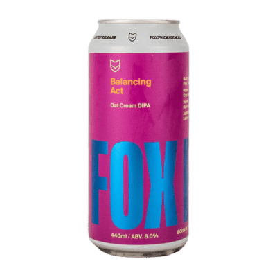 Fox Friday Balancing Act Oat Cream IPA 440ml Can