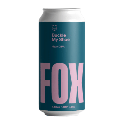 Fox Friday Buckle My Shoe Hazy DIPA 440ml Can