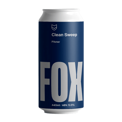 Fox Friday Clean Sweep Pilsner 440ml Can