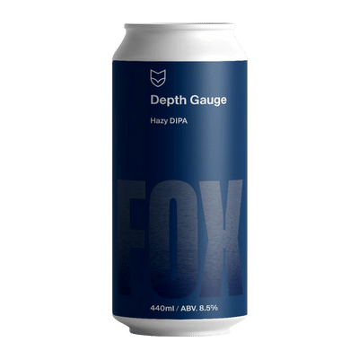 Fox Friday Depth Gauge Hazy DIPA 440ml Can
