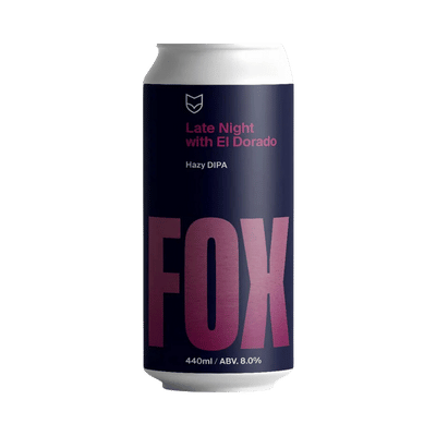 Fox Friday Late Night with El Dorado Hazy IIPA 440ml Can