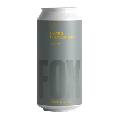 Fox Friday Laying Foundations Hazy IPA 440ml Can