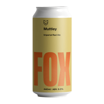 Fox Friday Muttley Imperial Red IPA 440ml Can