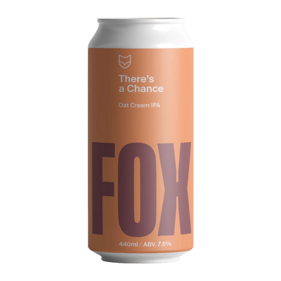 Fox Friday There's A Chance Oat Cream IPA 440ml Can