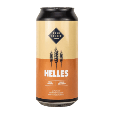 Fraugruber Unfiltered Helles Lager 440ml Can