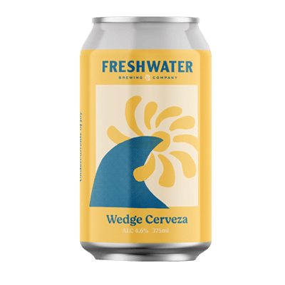 Freshwater Wedge Cerveza Lager 375ml Can