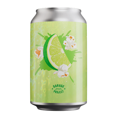 Garage Project Beyond the Pale 2023 Popper - Salted Popcorn, Wasabi & Lime Lager 330ml Can