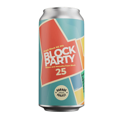 Garage Project Block Party Block 25 Single Origin NZ Hopped IPA 440ml Can