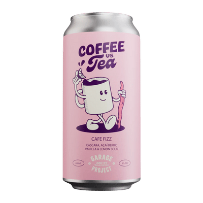Garage Project Cafe Fizz Cascara, Acai Berry, Vanilla & Lemon Sour 440ml Can