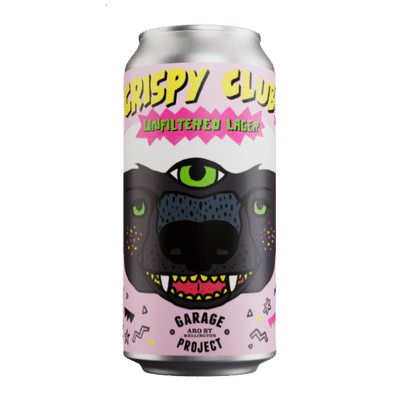 Garage Project Crispy Club Mellivora Capensis Unfiltered Lager 440ml Can