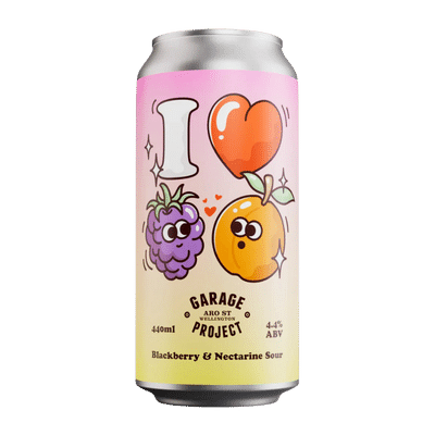 Garage Project I Heart Fruit Blackberry & Nectarine Sour 440ml Can