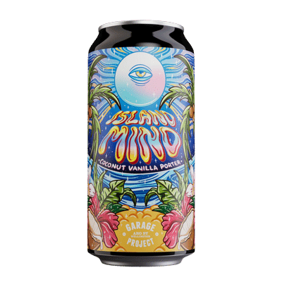 Garage Project Island Mind Coconut Vanilla Porter 440ml Can