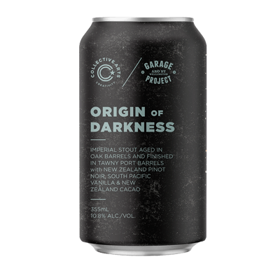 Collective Arts/Garage Project Origin of Darkness Aged Imperial Stout 355ml Can