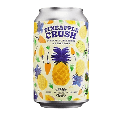 Garage Project Pineapple Crush Pineapple, Habanero & Agave Sour 330ml Can