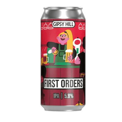 Gipsy Hill First Orders IPA 440ml Can