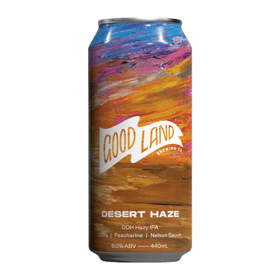 Good Land Desert Haze DDH Hazy IPA 440ml Can