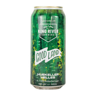 Good Land x King River Huekeller Helles Lager 440ml Can