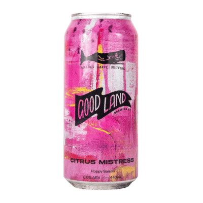 Good Land x Sailors Grave Citrus Mistress Hoppy Saison 440ml Can