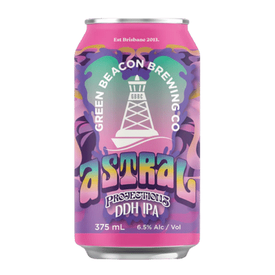 Green Beacon Astral Projections DDH IPA 375ml Can