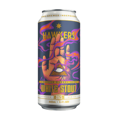 Hawkers BBA White Stout 2025 440ml Can