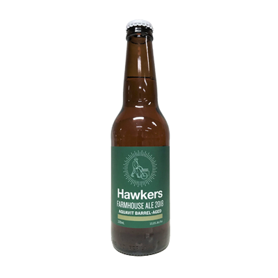 Hawkers Aquavit Barrel-Aged Farmhouse Ale 2018