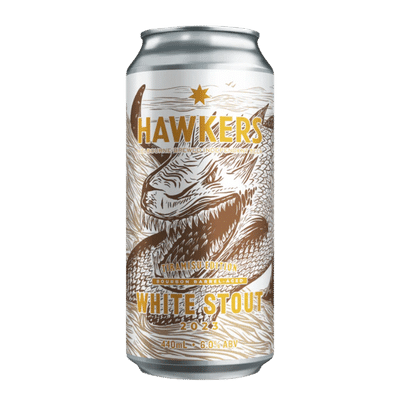 Hawkers BBA White Stout 2023 Tiramisu Edition 440ml Can