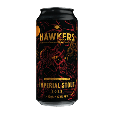 Hawkers Bourbon Barrel Aged Imperial Stout 2023 440ml Can