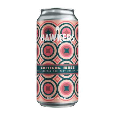 Hawkers Critical Mass Experimental Hop Hazy Double IPA 440ml Can