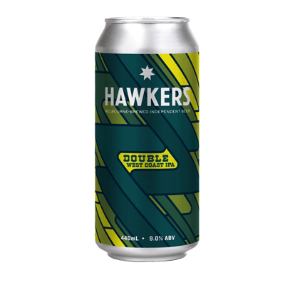 Hawkers Double West Coast IPA 440ml Can