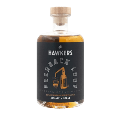 Hawkers Feedback Loop Imperial Stout Whisky 500ml Bottle