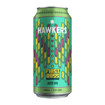 Hawkers First Boss Juicy IPA 440ml Can