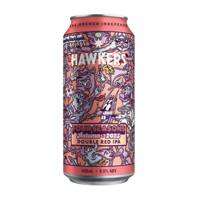 Hawkers Four Seasons Autumn Double Red IPA 440ml Can