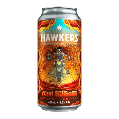 Hawkers Four Seasons Autumn Red IPA 440ml Can