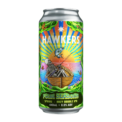 Hawkers Four Seasons Spring Hazy Double IPA 440ml Can