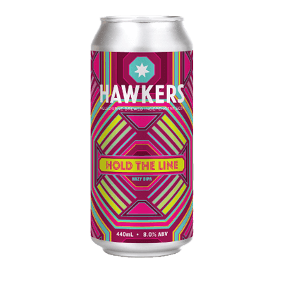 Hawkers Hold The Line Hazy DIPA 440ml Can