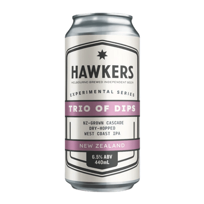 Hawkers Trio of Dips NZ-Grown Cascade WCIPA 440ml Can