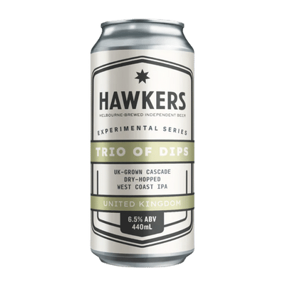Hawkers Trio of Dips UK-Grown Cascade WCIPA 440ml Can