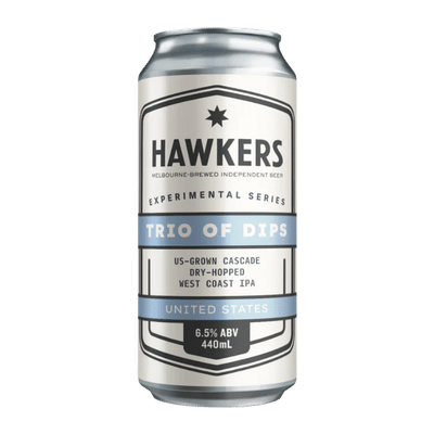 Hawkers Trio of Dips US-Grown Cascade WCIPA 440ml Can