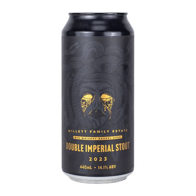Hawkers Willett Family Estate Rye Whiskey Barrel-Aged Double Imperial Stout 2023 440ml Can